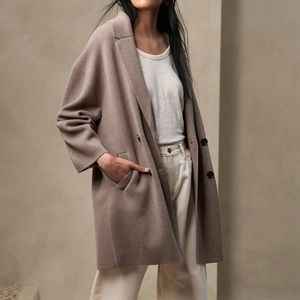 NWT Banana Republic Mati oversized coatigan